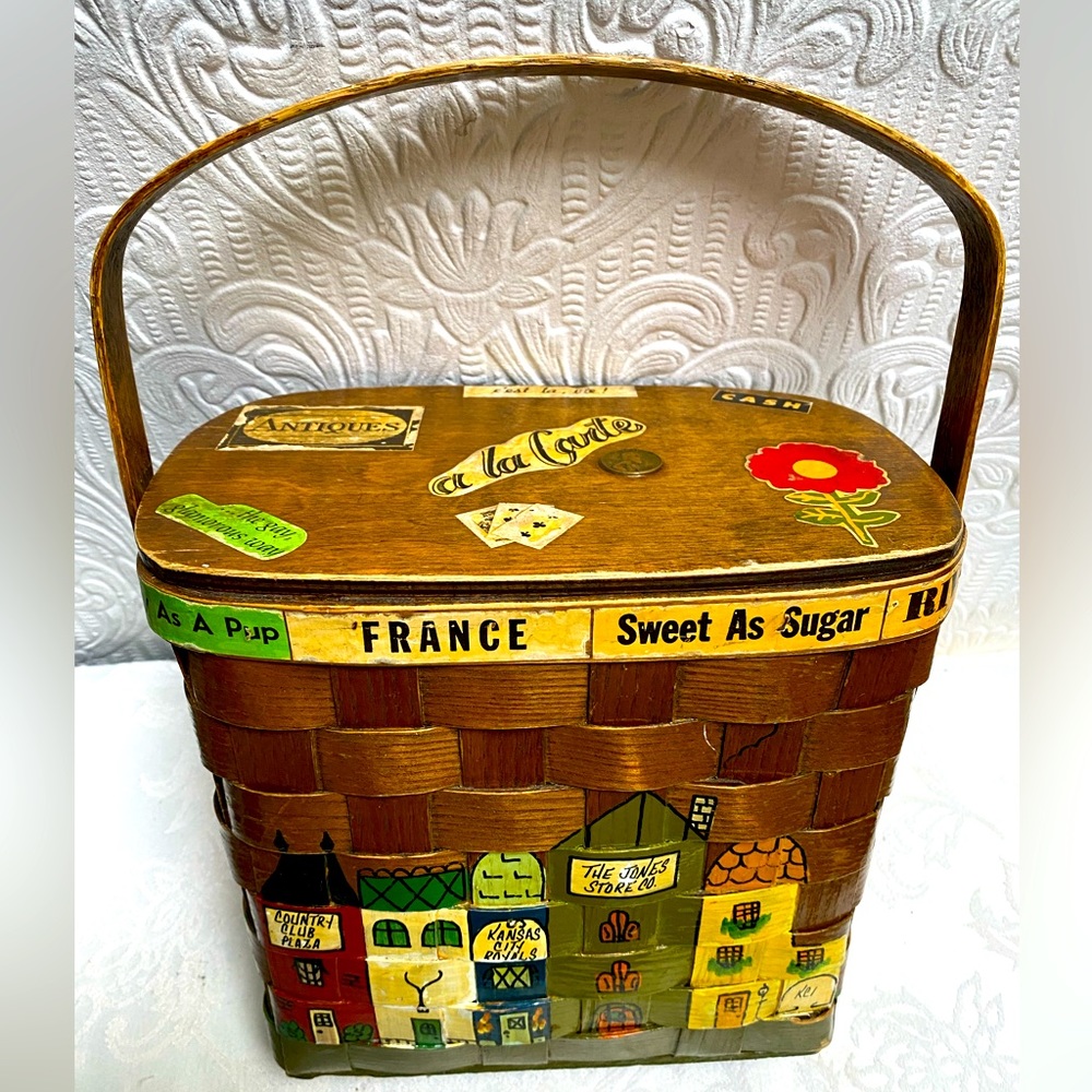 Vintage 1960’s Cara Nan Purse France Kansas City Royals